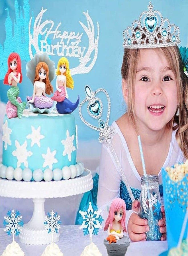 VAYINATO® Miniature Mermaid (3 Pcs-Any Mermaid) Cute Resin Toys for Aquarium Fish Tank Decoration and Desk, Terrarium, Cake and Indoor DIY Decorations by Petzifeworld - Image 4